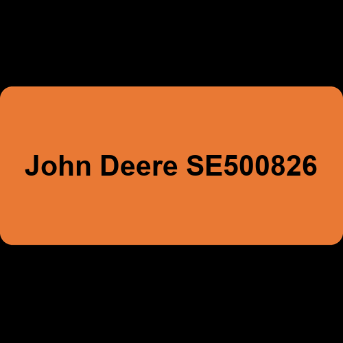 John Deere SE500826
